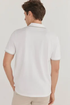 Pedro del Hierro Polo tips Blanco Best