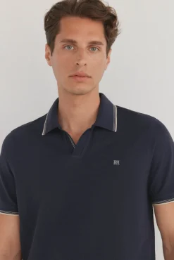 Pedro del Hierro Polo tips Azul