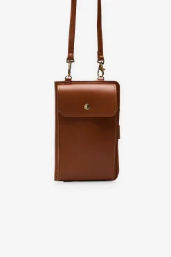 Cortefiel Portamóvil cartera liso Marr&oacute;n Discount