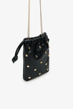 Cortefiel Portamóvil saco tachuelas Negro