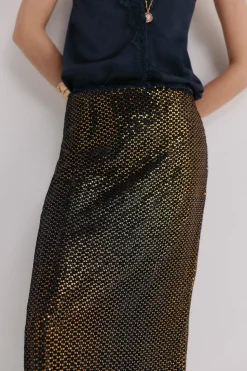 Hoss Intropia Riley. Falda lentejuelas Multicolor Hot