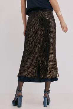 Hoss Intropia Riley. Falda lentejuelas Multicolor Hot