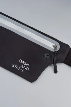 Dash and Stars Riñonera negra extra plana negro Clearance