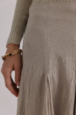 Hoss Intropia Rosa. Falda godets Gris Sale