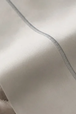 Bassols Sábana Encimera Regent Cama 150-160 cm Gris Best