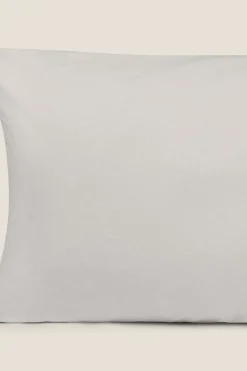 Textura Set 2 fundas almohada lino algodón reversible. Cama 150-160cm. blanco Best