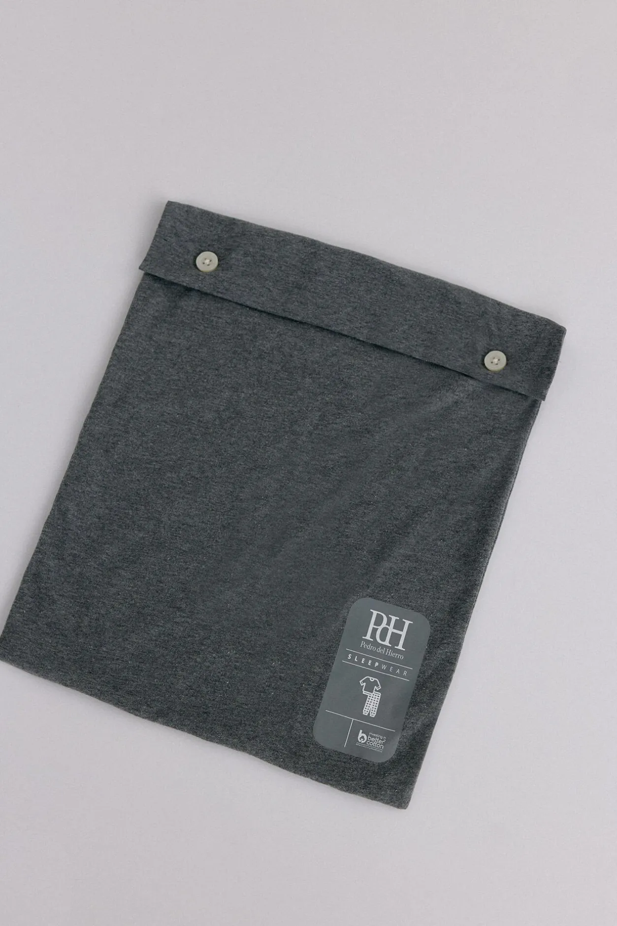 Pedro del Hierro Set de pijama punto Gris
