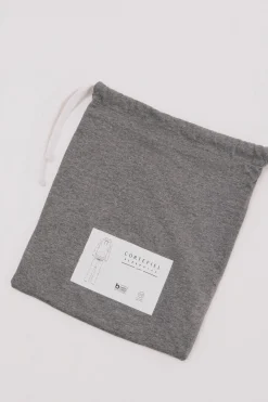 Cortefiel Set de pijama punto polar Gris oscuro Clearance