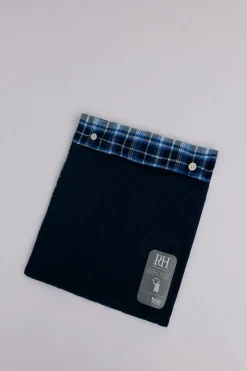 Pedro del Hierro Set de pijama punto y tela Azul Discount