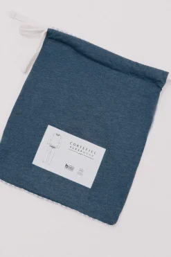 Cortefiel Set de pijama punto y tela Azul Best