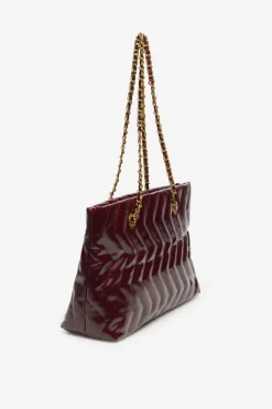 Cortefiel Shopper acolchado Vino Sale