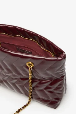 Cortefiel Shopper acolchado Vino Sale