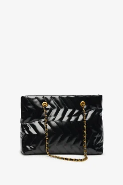 Cortefiel Shopper acolchado Negro Sale