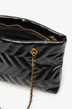 Cortefiel Shopper acolchado Negro Sale