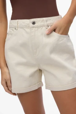 Vero Moda Short denim Beige Sale