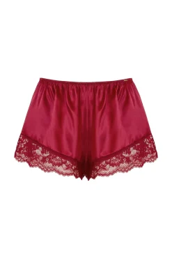 Dorina Short satinado Lyra burdeos Outlet