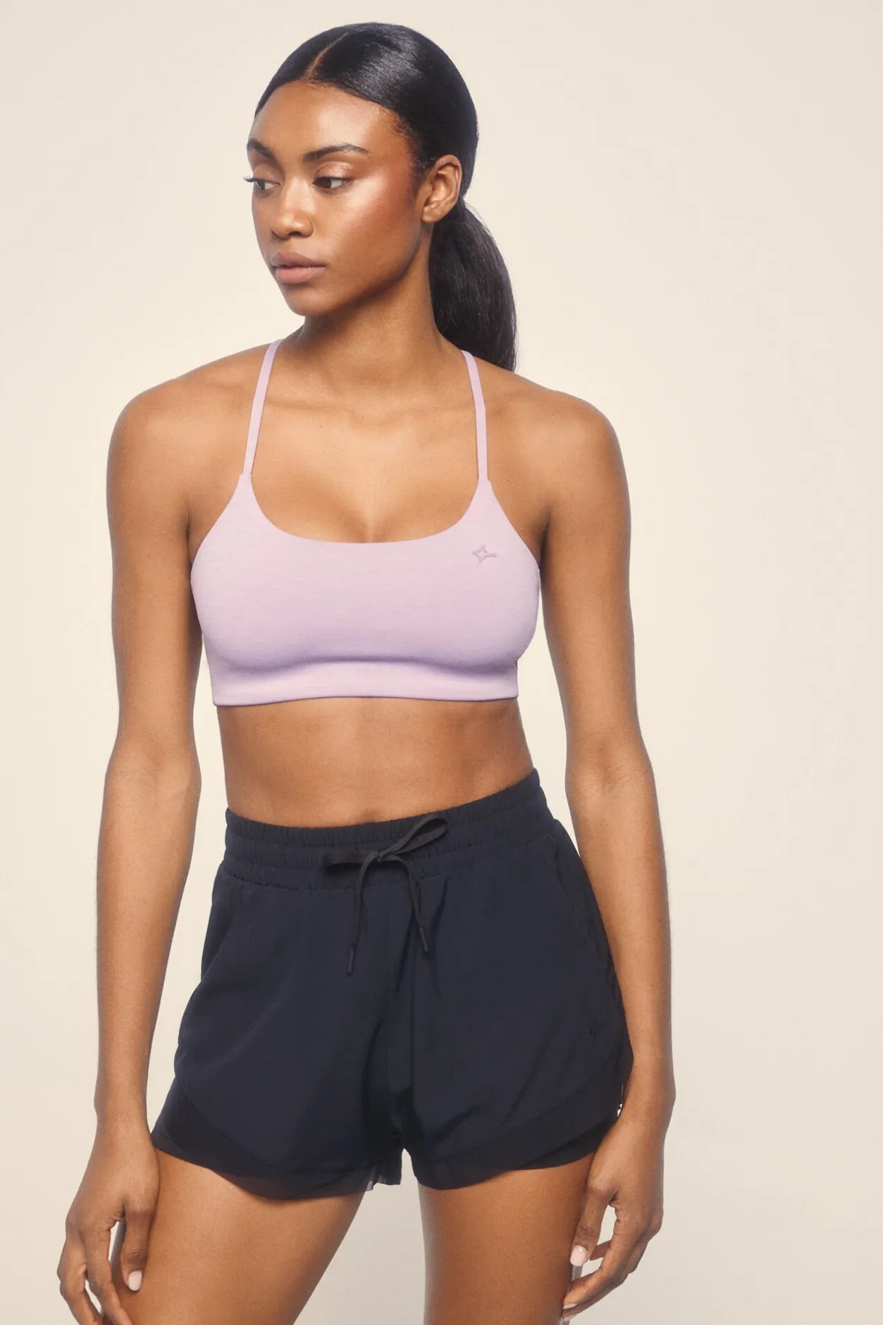 Dash and Stars Short ultra ligero malla negro Hot