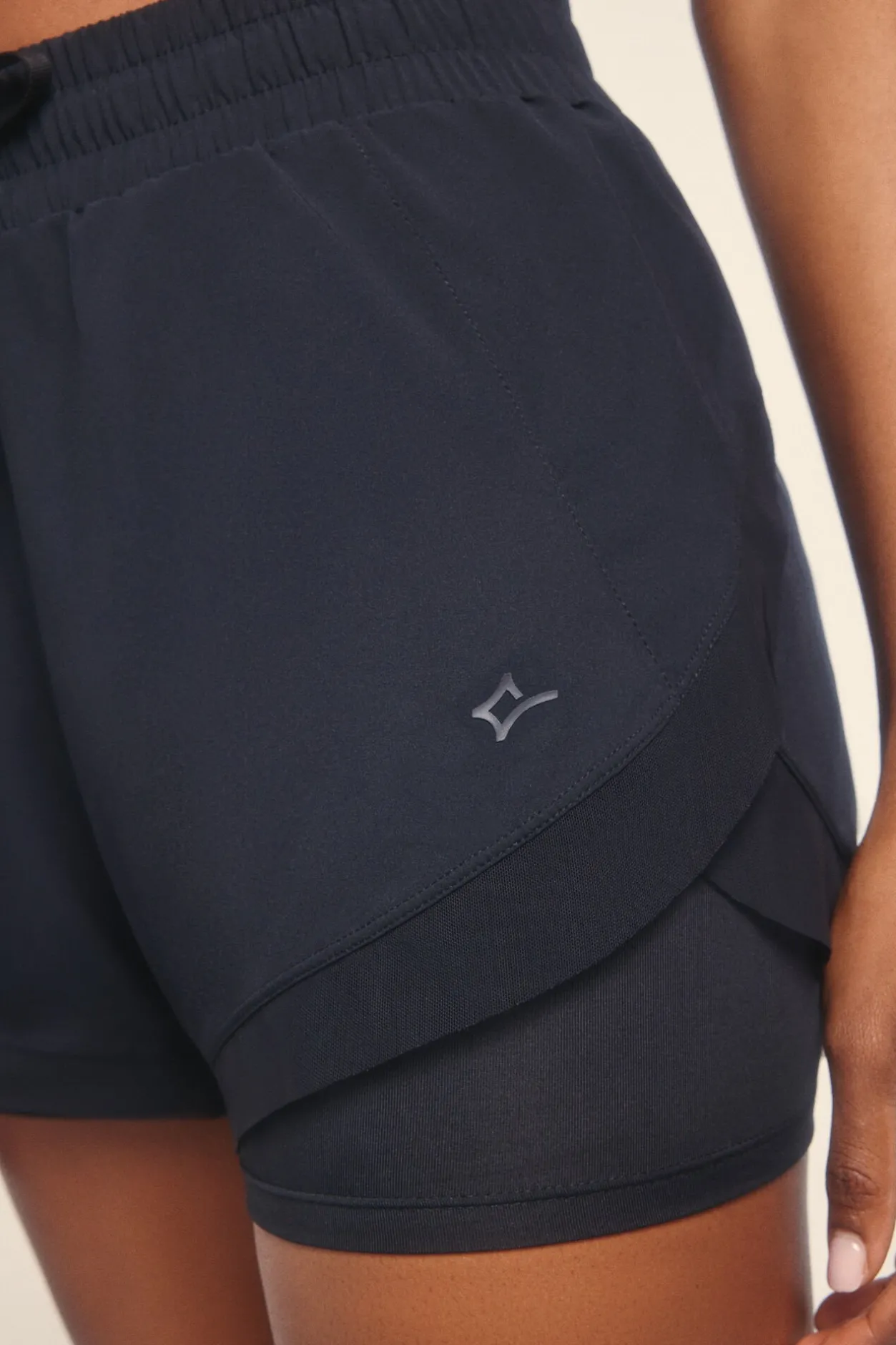 Dash and Stars Short ultra ligero malla negro Hot