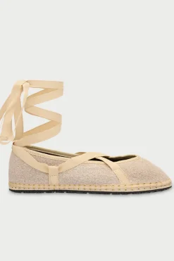 Flabelus Slipper de lino Beige Best