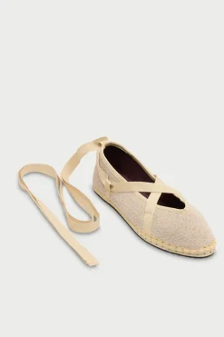 Flabelus Slipper de lino Beige Best
