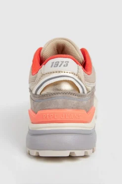 Pepe Jeans Sneaker Darren Trek Mujer beige Discount