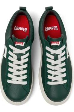Camper Sneakers de piel verde Clearance