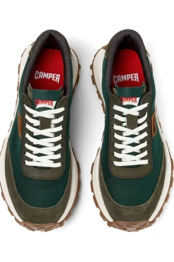 Camper Sneakers de tejido verde Clearance
