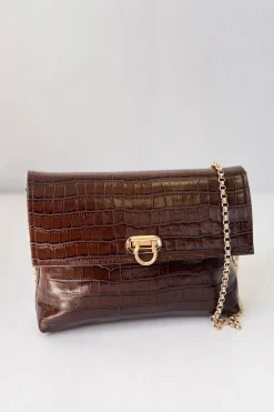 The Code Sobre greta coco chocolate Marr&oacute;n oscuro