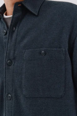 Cortefiel Sobrecamisa acolchada Azul marino Hot