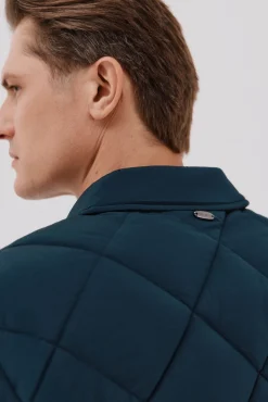 Cortefiel Sobrecamisa acolchada Azul marino Sale