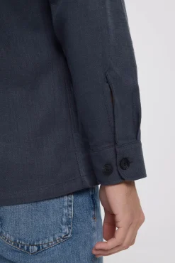 Jack & Jones Sobrecamisa confort fit Azul marino Clearance