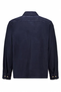 OOTO Sobrecamisa de pana Azul marino