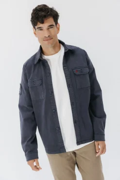 elPulpo Sobrecamisa heritage dos bolsillos Azul marino Best