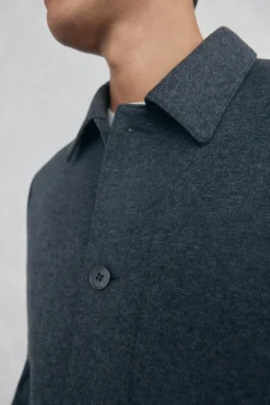 Pedro del Hierro Sobrecamisa lana Gris New