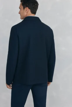 Pedro del Hierro Sobrecamisa marino Azul New