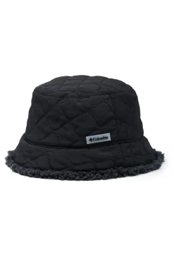 Columbia Sombrero de pescador acolchado y reversible de forro polar sherpa Winter Pass™ II unisex negro Online