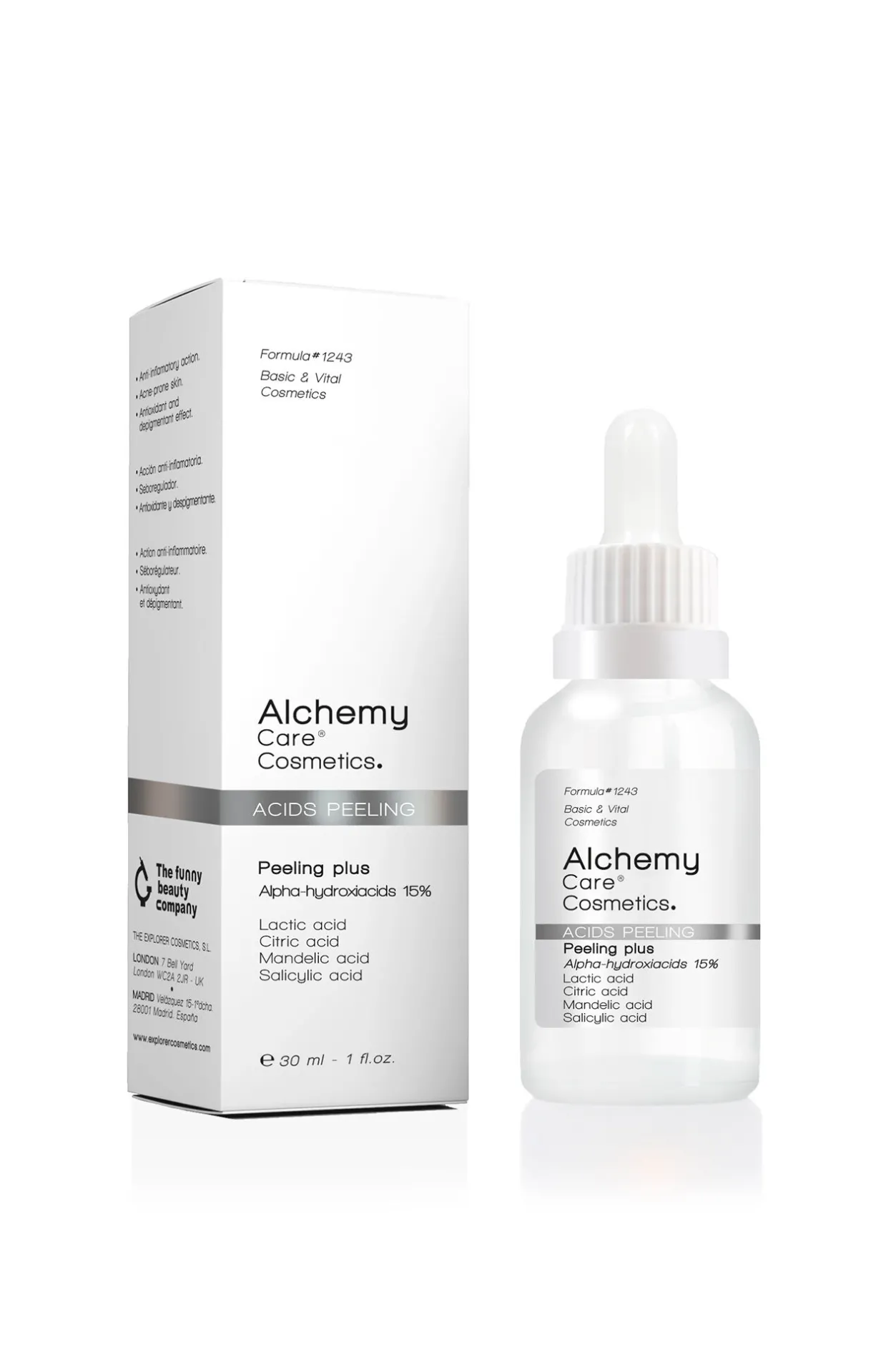 Alchemy Sérum peeling plus 30 ml Blanco Outlet