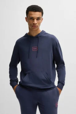 HUGO Sudadera Azul oscuro Outlet