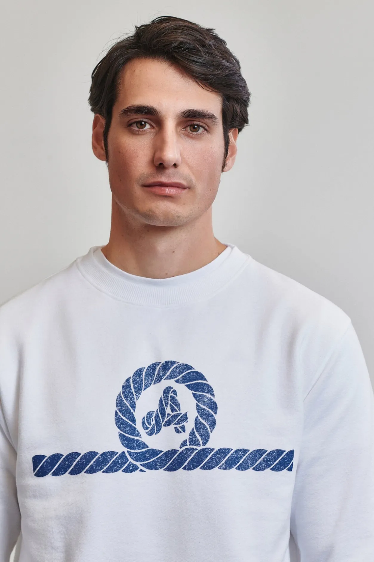 Amarras Sudadera Arán Blanco Online