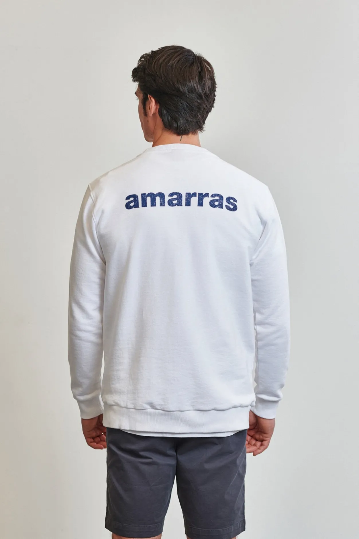 Amarras Sudadera Arán Blanco Online