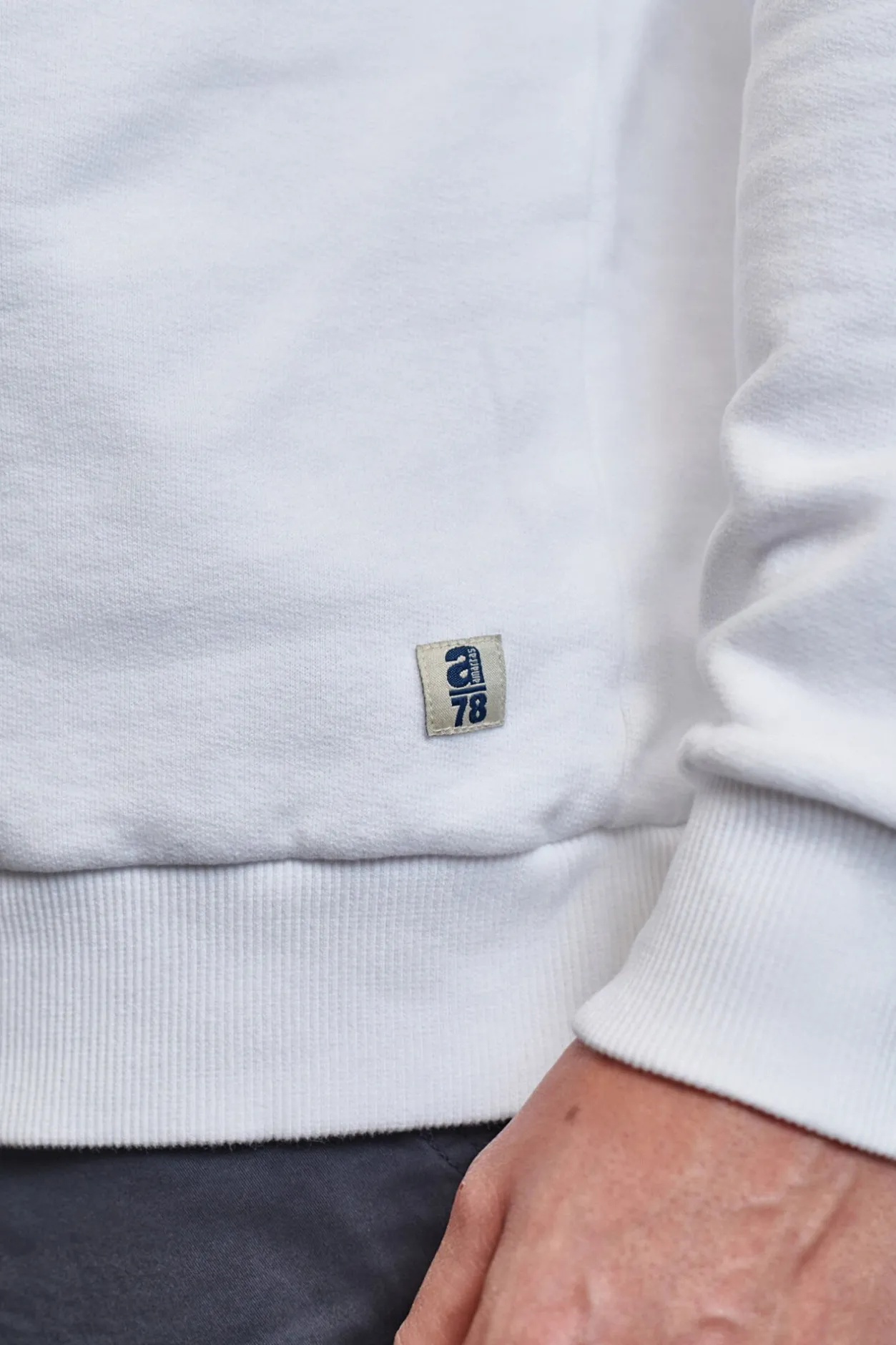 Amarras Sudadera Arán Blanco Online