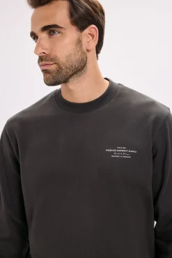 Jack & Jones Sudadera básica estampado Gris oscuro Discount