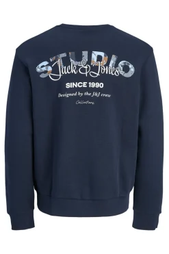Jack & Jones Sudadera básica logo azul Online
