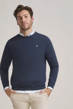 Street Monkey Sudadera básica regular fit Azul marino Discount