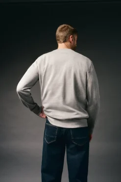 OOTO Sudadera caja logo Gris New