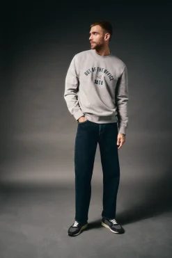 OOTO Sudadera caja logo Gris New