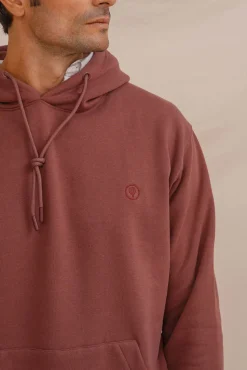 Celopman Sudadera canguro con capucha rojo Sale