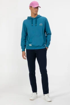 elPulpo Sudadera capucha bordado sealovers sun Azul New