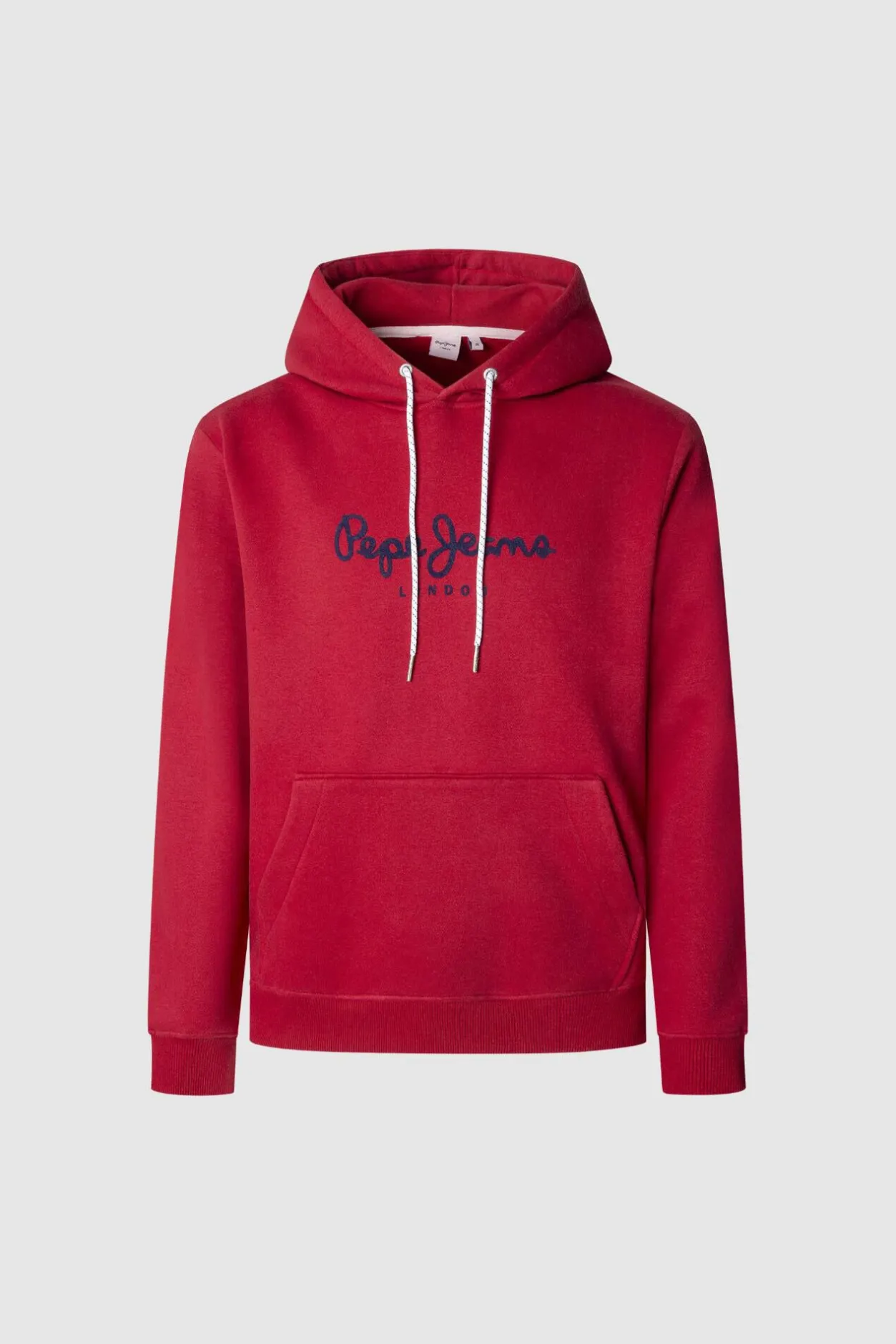 Pepe Jeans Sudadera Capucha Con Logo rojo New