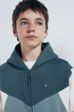 Springfield Kids Sudadera capucha cortes niño azul Hot